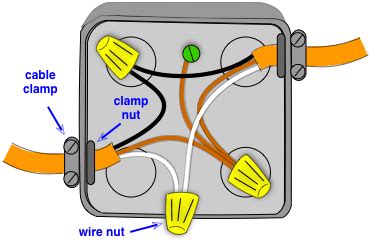 how to connect 4 wires in a junction box|splice 4 wires together.